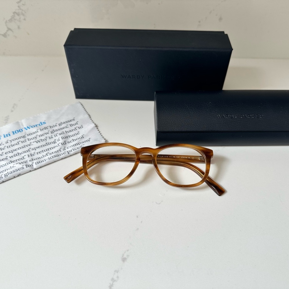 Warby Parker glasses